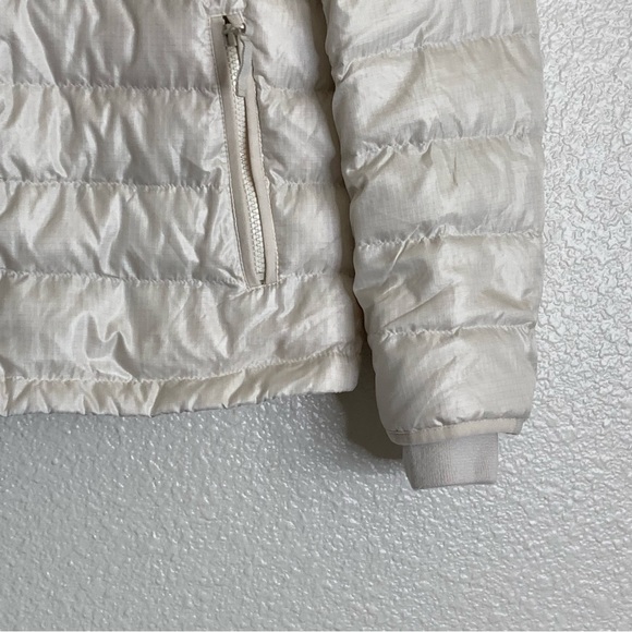 J Crew Puffer Down Quilted Lightweight Coat Jacket Neutral Minimalist S - Picture 8 of 13